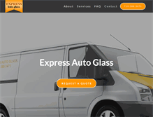 Tablet Screenshot of expautoglass.com